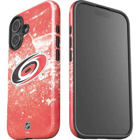 NHL Carolina Hurricanes Frozen iPhone 16 Plus Impact Case